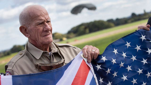 At 98, D-Day vet jumps again, with eyes on the big 100