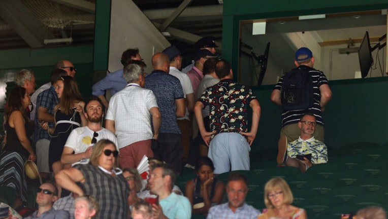 Fans watch World Cup at Wimbledon GETTY-409650