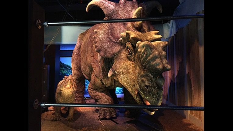 Jurassic World exhibit