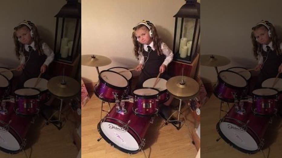 Laia Jenkins, 7, is completing her bucket list after she was diagnosed with a terminal brain tumor giving her less than two years to live.