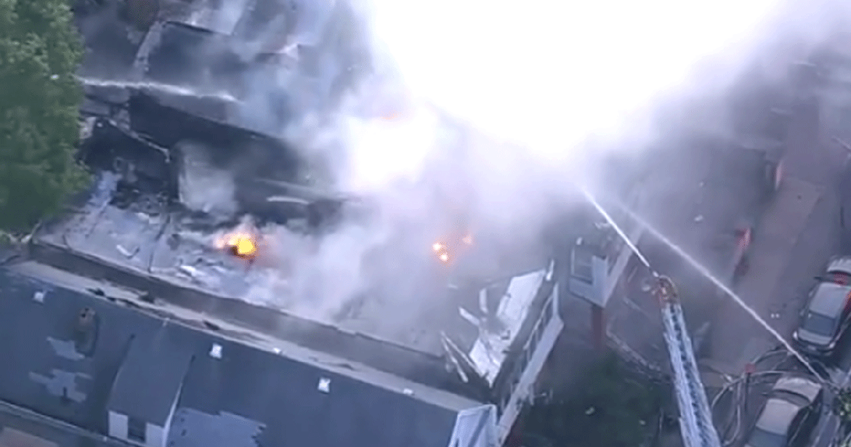 Massive fire rips through row of homes in Jersey City | FOX 5 New York