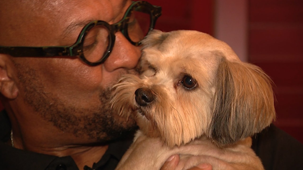 Man finally reunited with dog more than two years after it was stolen