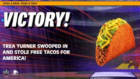 Base stolen in World Series earns fans free tacos
