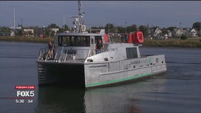 New hybrid ferry is a faster, more environmentally friendly way to ship goods