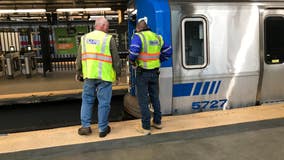 Minor derailment snarls PATH Train service