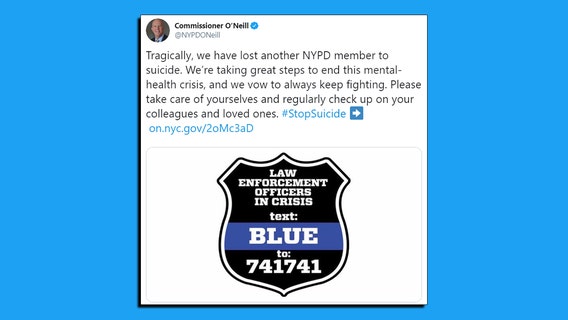 NYPD sergeant becomes 10th city officer to die by suicide in 2019