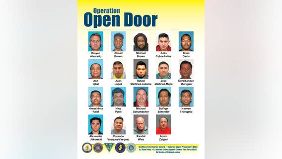 19 accused of trying to lure minors for sex in NJ