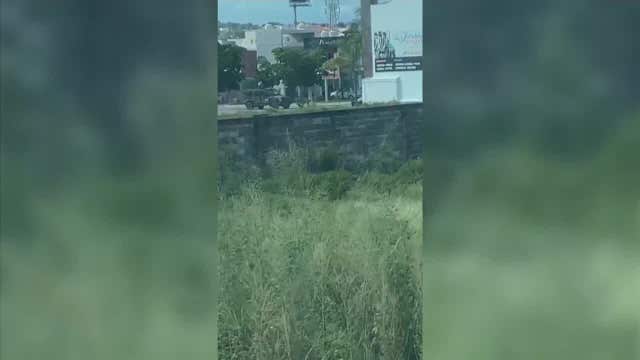 Gunbattles rattle Mexican city after troops find Chapo's son