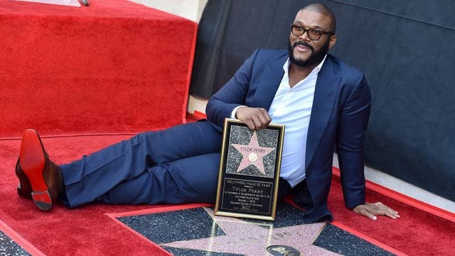 Tyler Perry receives Walk of Fame star