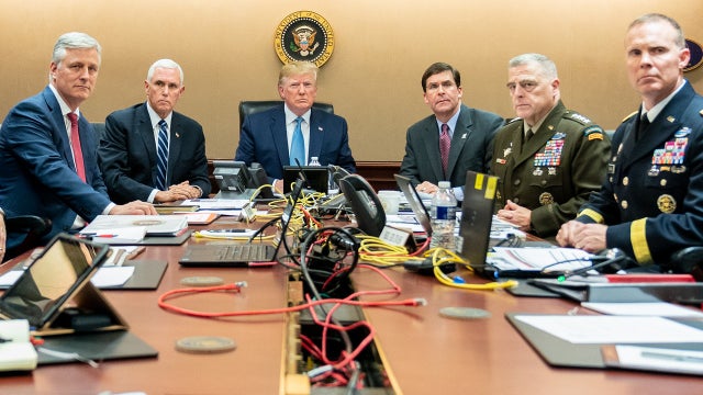 Trump suggests impeachment was reason he kept IS raid secret