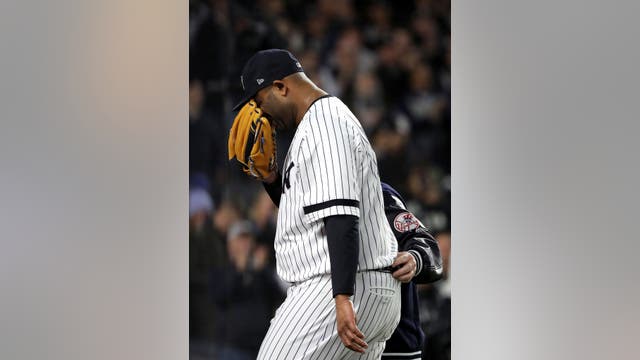 Sabathia dislocated shoulder, big league career over