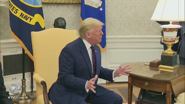 Trump says San Francisco 'used to be a great city', Pelosi should focus on her own district