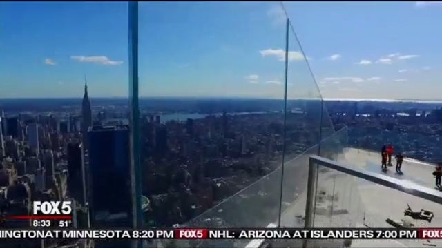 New York Edge Hudson Yards observation deck