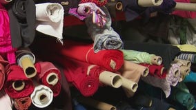 Leftover fabric finds a new use instead of ending up in landfill