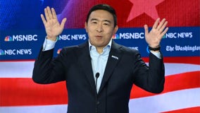 Andrew Yang asked 1st question 32 minutes into debate; later jokes he’ll tell Putin 'Sorry I beat your guy'