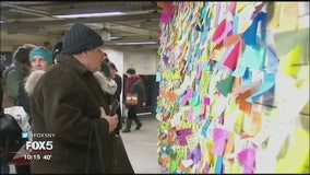 NYPD tickets artist behind ‘subway therapy’ installation