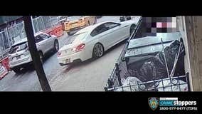 Shocking video shows BMW ram man and child in Harlem