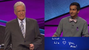 'We love you, Alex': Alex Trebek gets choked up at 'Jeopardy!' contestant's touching answer