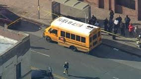 Occupied school bus struck by bullet in Brooklyn