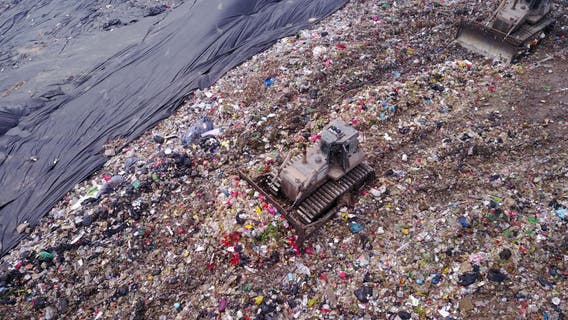 China's largest garbage dump at capacity -- 25 years early