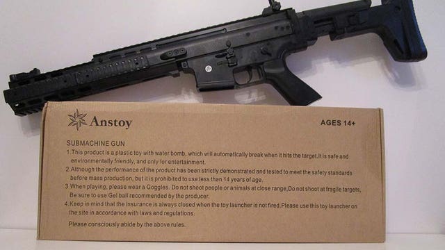 Nerf gun, Power Rangers claw cited by toy safety watchdog