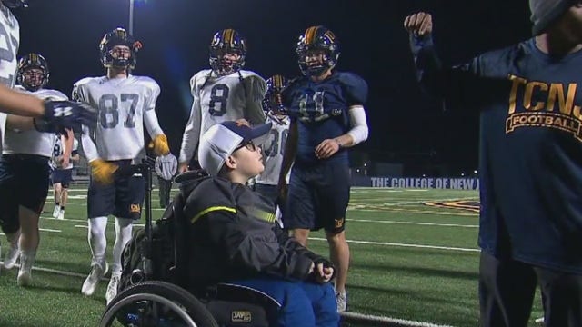 8-year-old is newest member of college football team