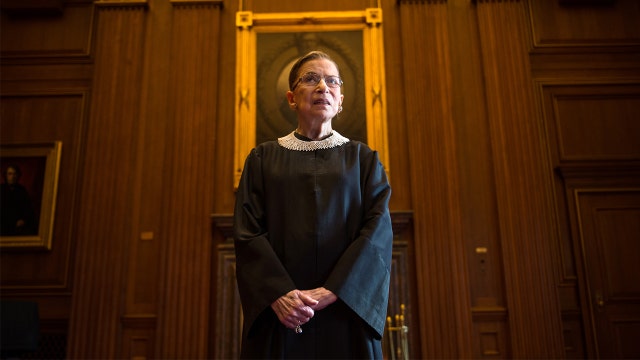 RBG absent from Supreme Court Wednesday, missing arguments due to illness