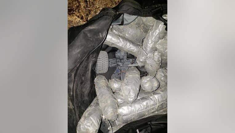 Meth smuggled in remote-controlled car