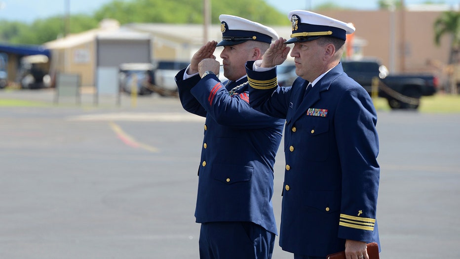 Repatriation ceremony for the remains of Lt. Thomas Crotty