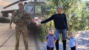 Though they are thousands of miles apart, military family unites for Christmas card