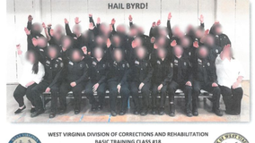 Apparent Nazi salute photo leads to suspensions in West Virginia agency