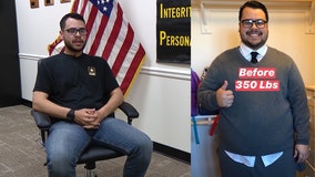 Man loses nearly 200 pounds to join Army