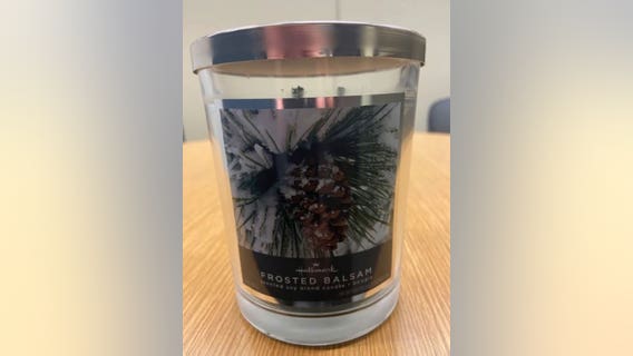 Hallmark recalls holiday candle