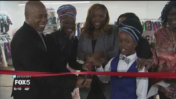 11-year-old entrepreneur opens thrift store in Brooklyn