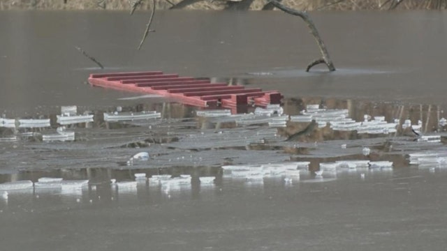Boys fall through thin ice on pond in Queens