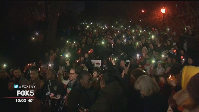Candlelight vigil in Morningside Park mourns Tessa Majors