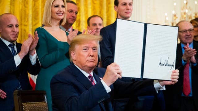 Trump signs order targeting college anti-Semitism