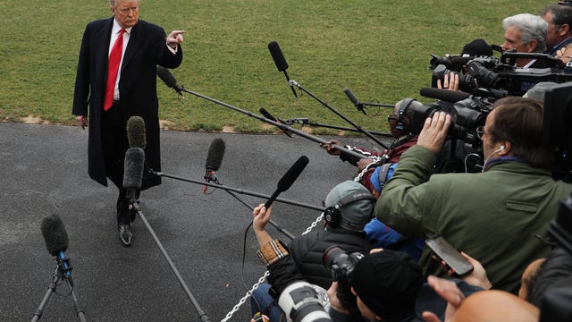 Study shows hostility toward journalists by Trump fans