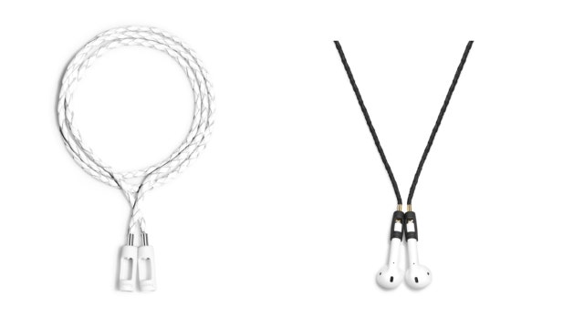 This twisty neck strap for your AirPods costs $60