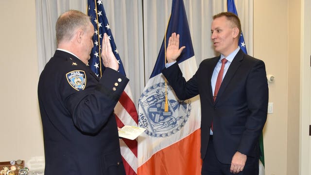 NYPD’s new commissioner takes charge as big challenges loom