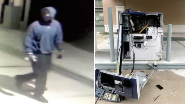Hillsborough deputies search for suspect who blew up bank ATM