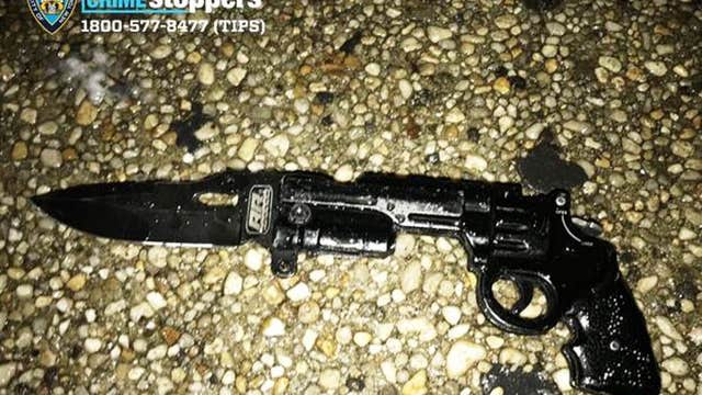 NYPD officers shoot man with fake gun