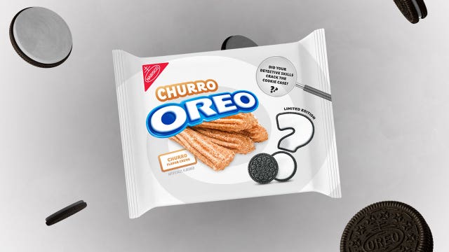 Oreo reveals churro-flavored cookie as its latest ‘Mystery Oreo’