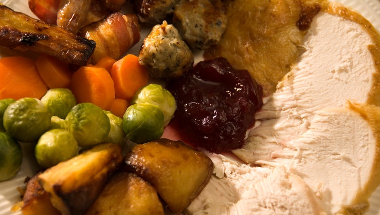 Christmas turkey dinner, 2006. Artist Historic England Staff Photographer. (Photo by English Heritage/Heritage Images/Getty Images)