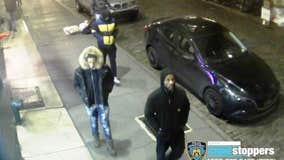 Police search for suspects in $42,000 NYC coat heist