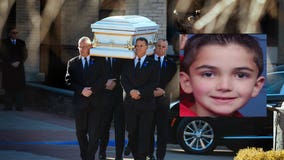 Funeral held for boy who died in freezing garage