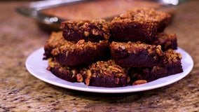 Recipe: Chocolate brownies with MoKan topping