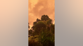 Smoke from Australian bushfires turns sky orange over New Zealand