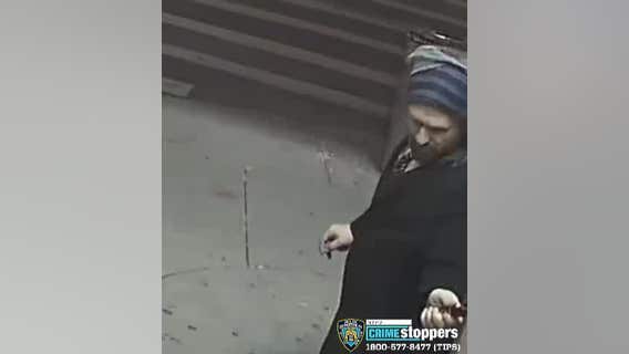 Police hunt for 2 men seen drawing swastikas