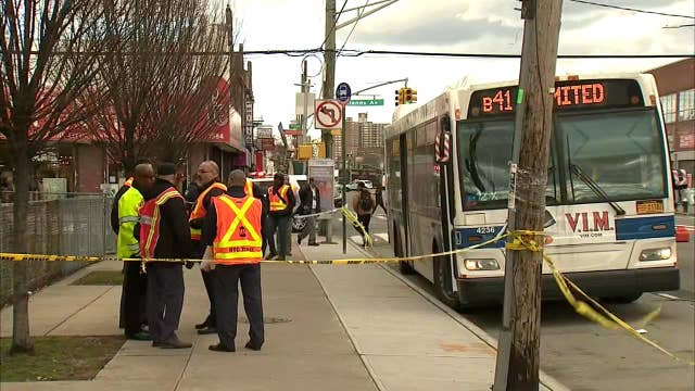 Woman struck, killed by MTA bus she had just ridden